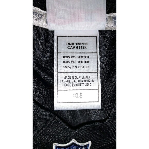 Jacksonville Jaguars Blank Jersey Size 4XL-B NFL Pro Line NEW with TAGS (BIG) - Picture 6 of 7